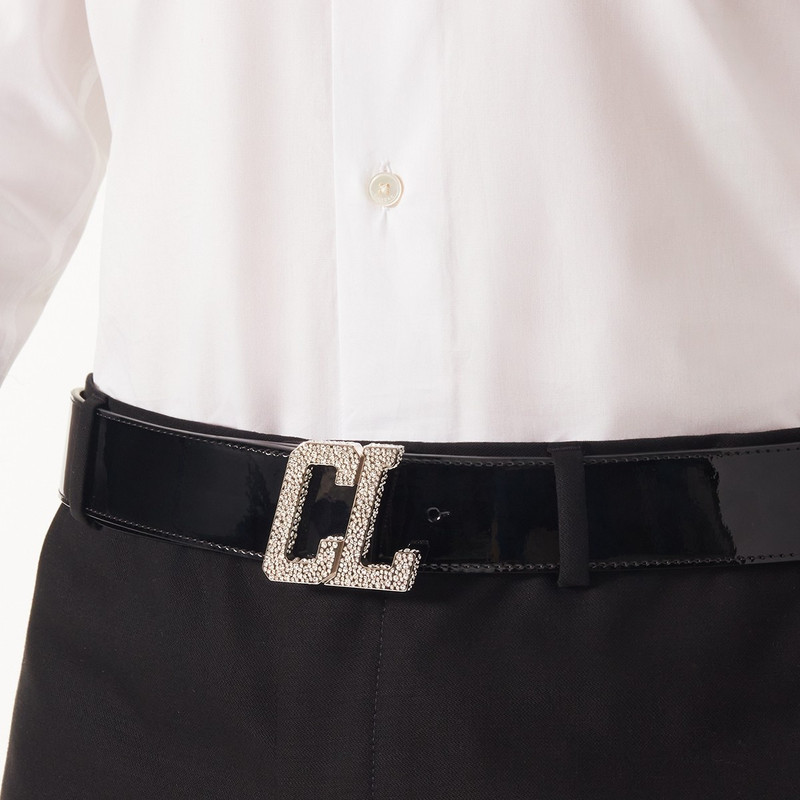 Christian Louboutin Happy Rui CL Logo belt buckle outlook