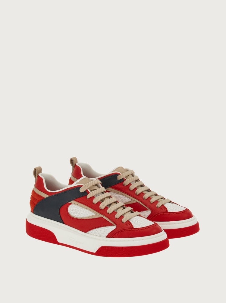 SNEAKERS WITH SHAPED INSERTS - 4