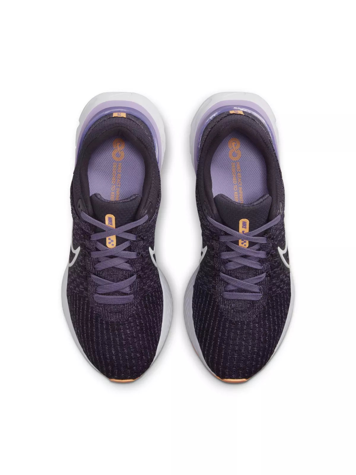React Infinity 3 "Cave Purple/White/Canyon Purple/White" Women's Running Shoe - 4