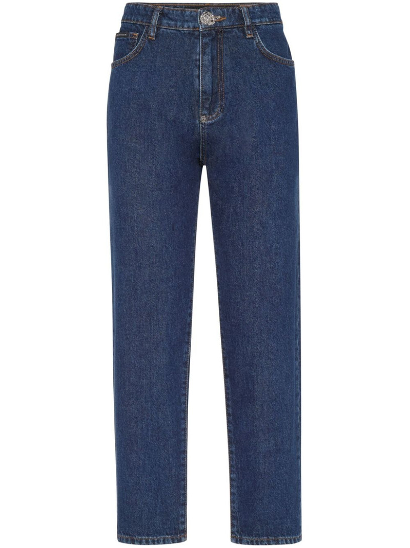 logo straight-leg jeans 1