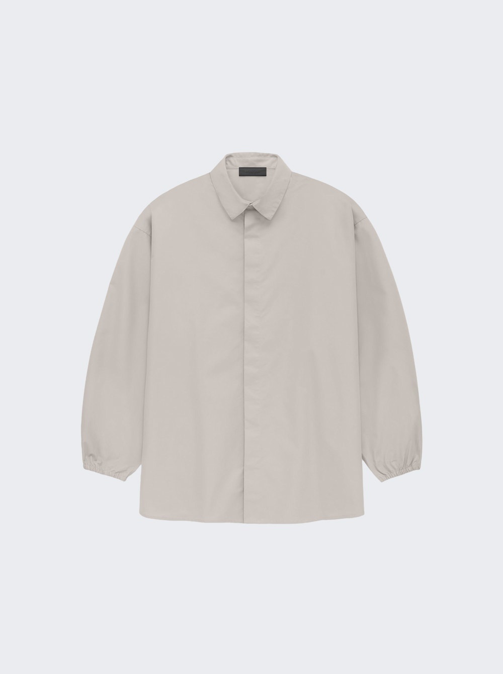 Button Down Shirt Silver Cloud - 1