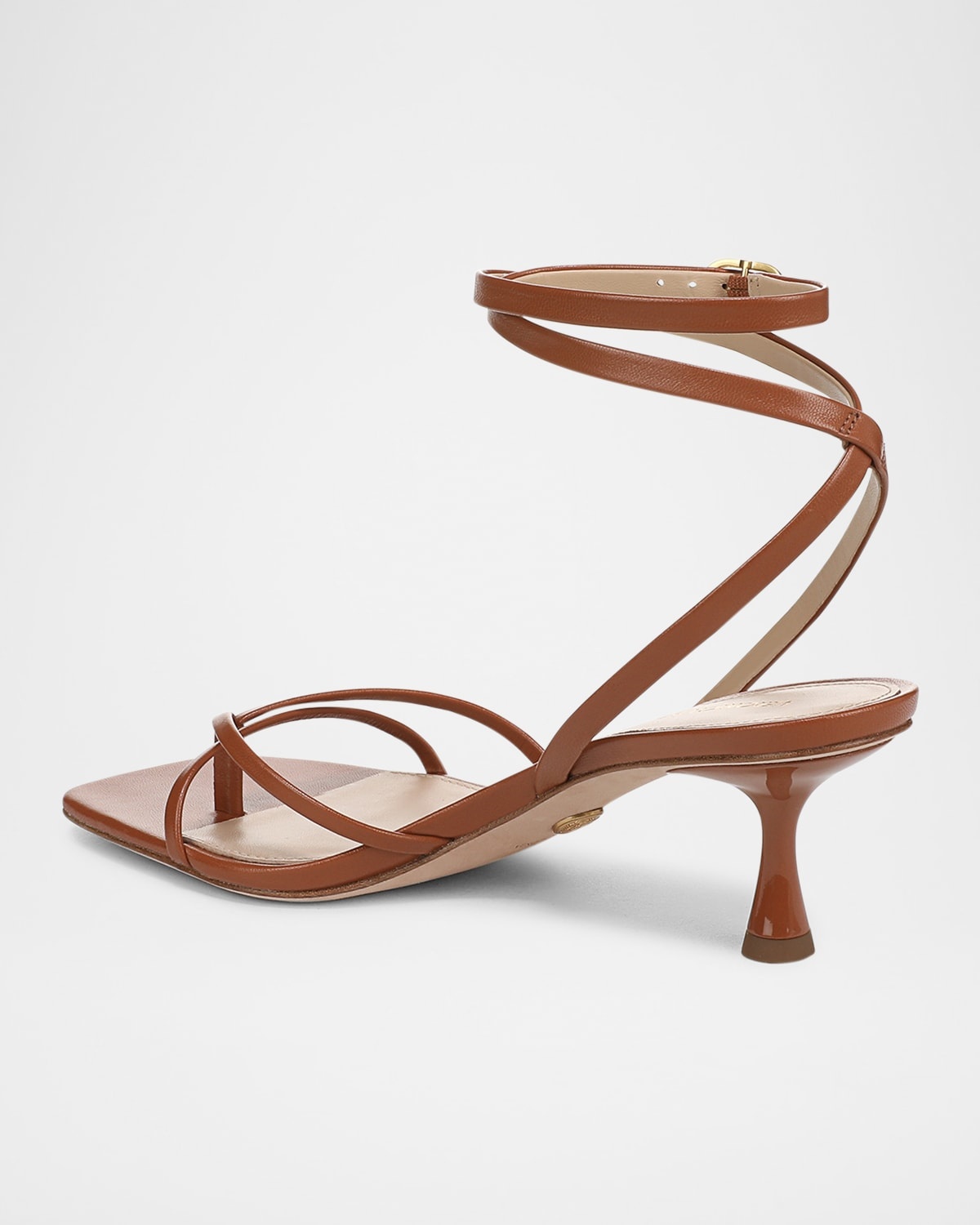 Caterina Leather Strappy Sandals - 3