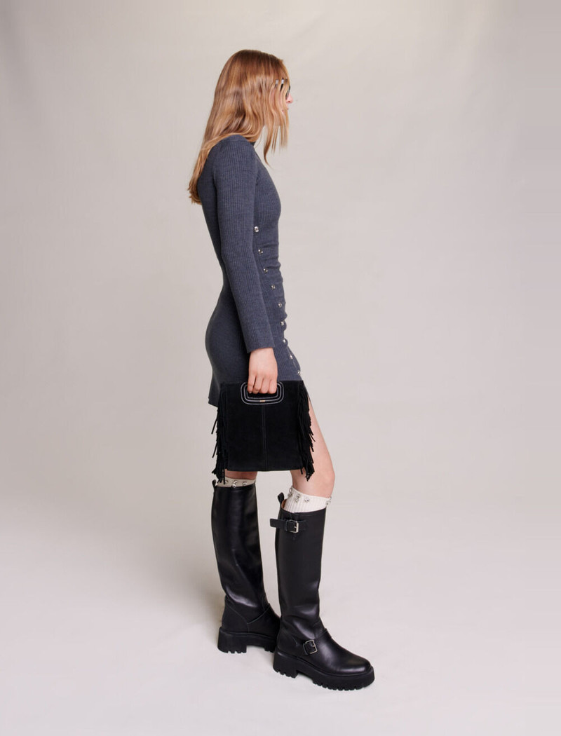 Short knit dress 3