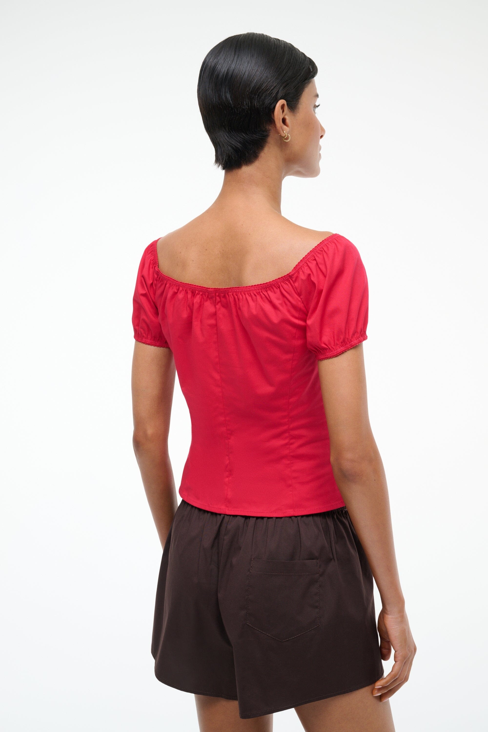 STAUD HELENE TOP CHERRY - 4
