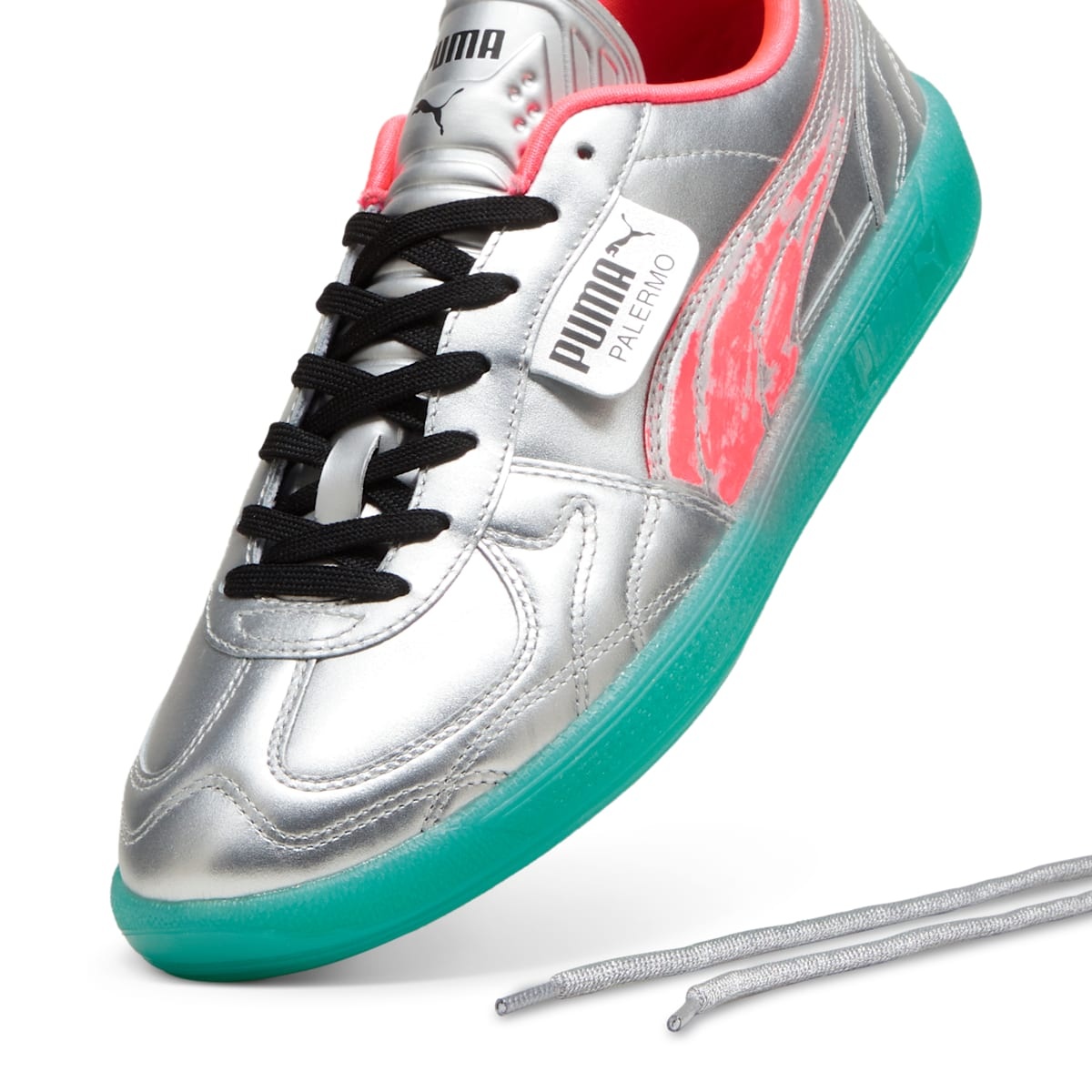 Puma Palermo NewGenFooty 'Silver Sparkling Green' 398151-01 - 5