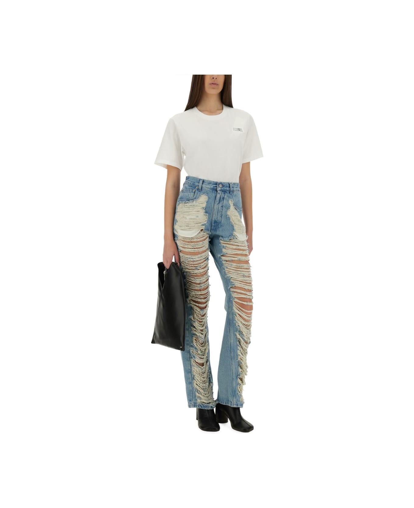'destroyed' Straight Jeans - 2