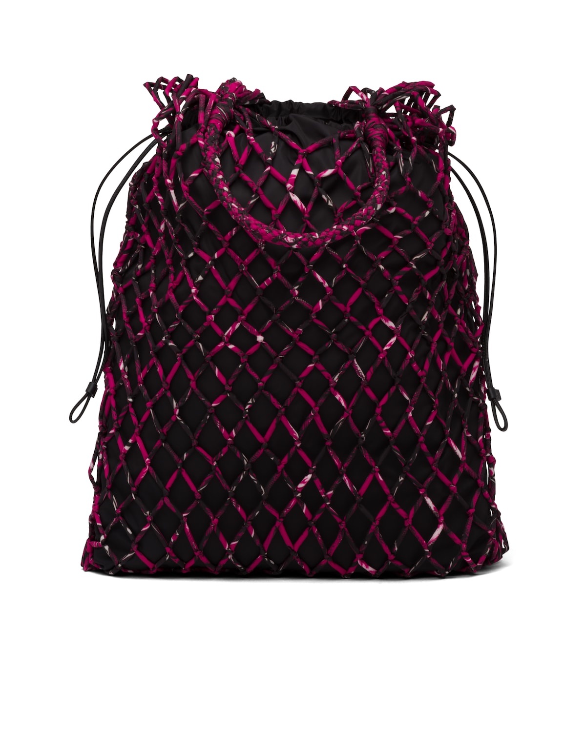 Large printed nylon mesh bag - 4