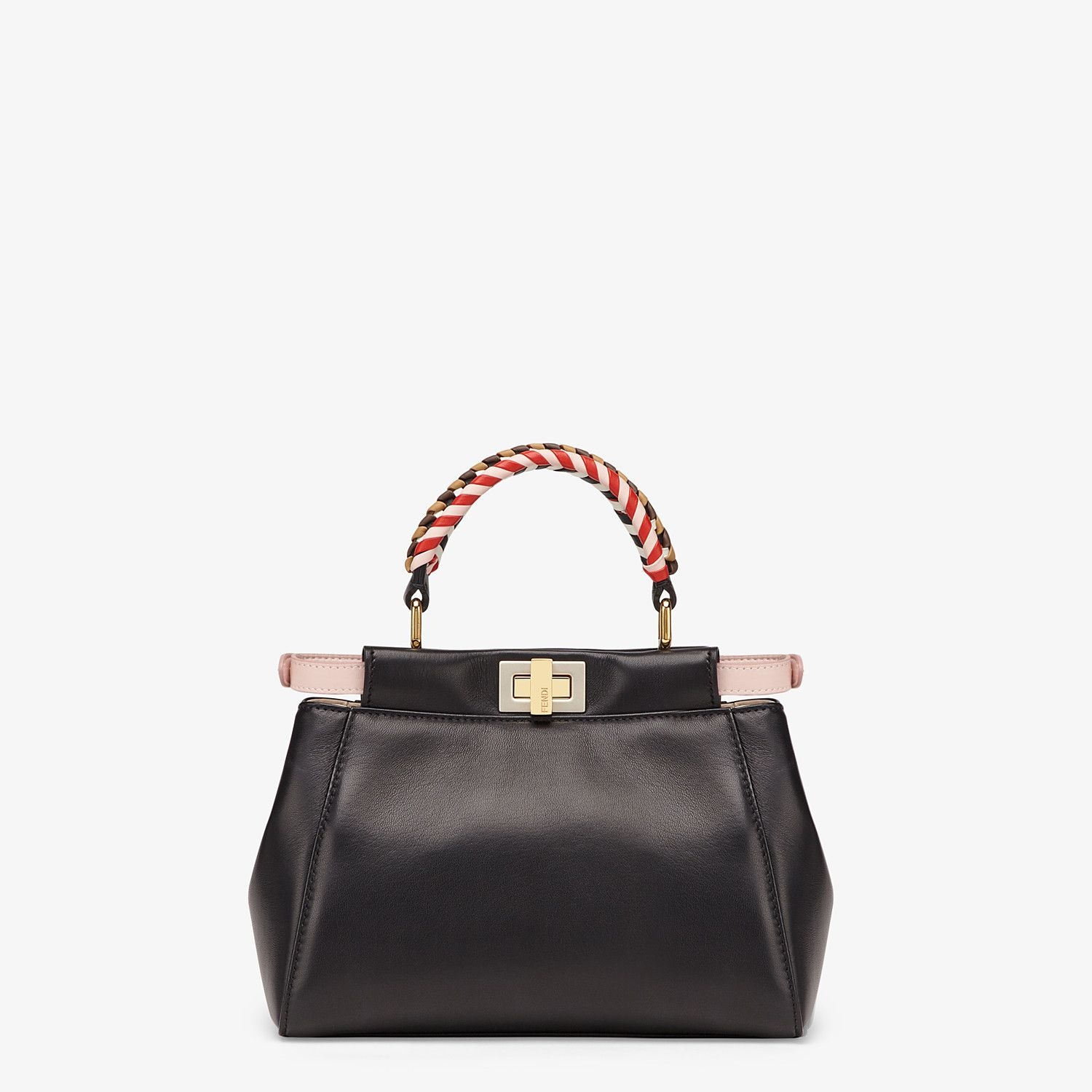 Black nappa leather bag - 4