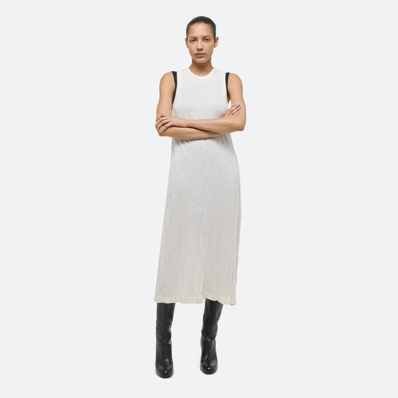 Helmut Lang SLEEVELESS CRUSHED KNIT DRESS outlook