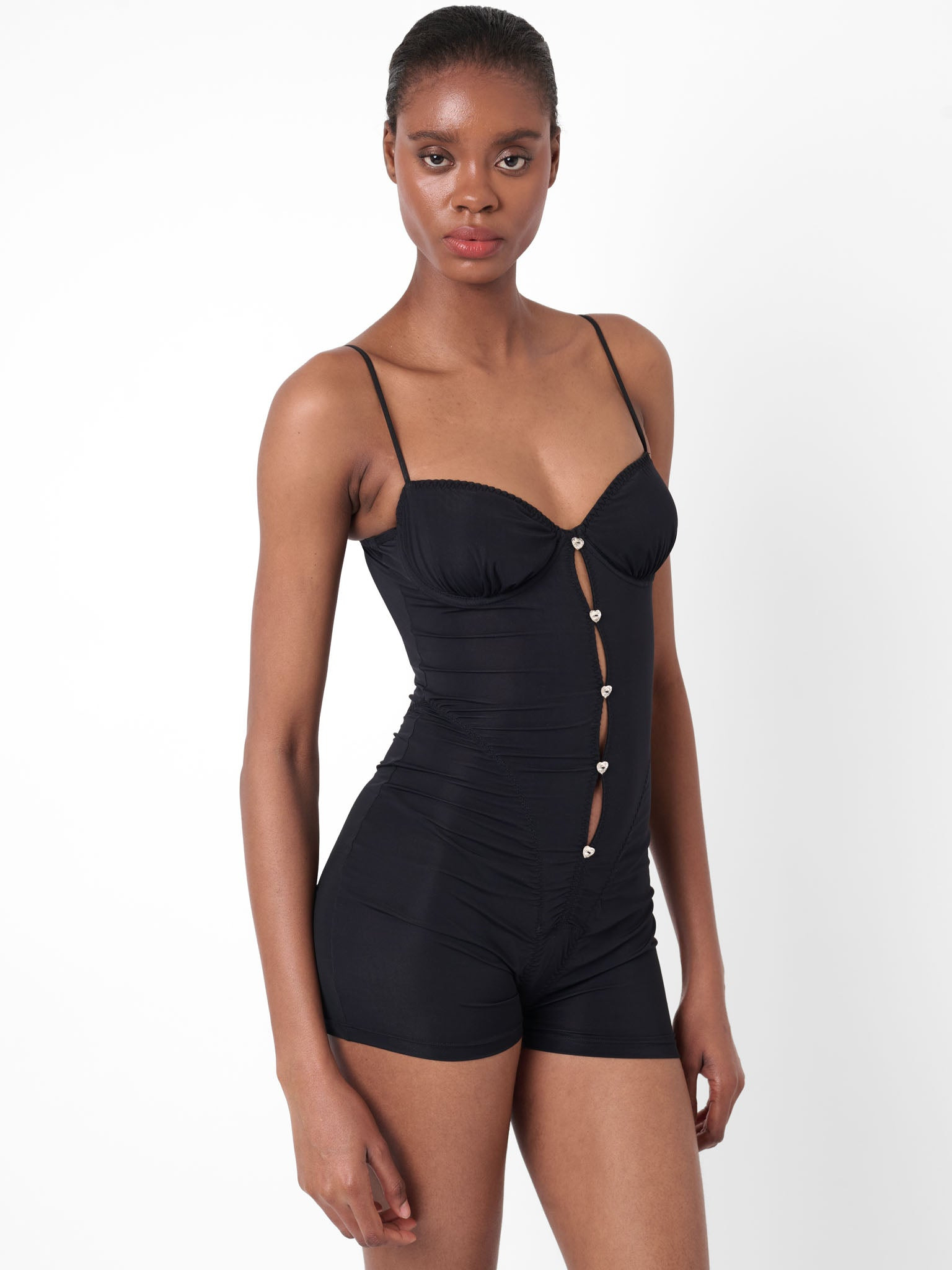 GOLDIE PLAYSUIT BLACK - 2