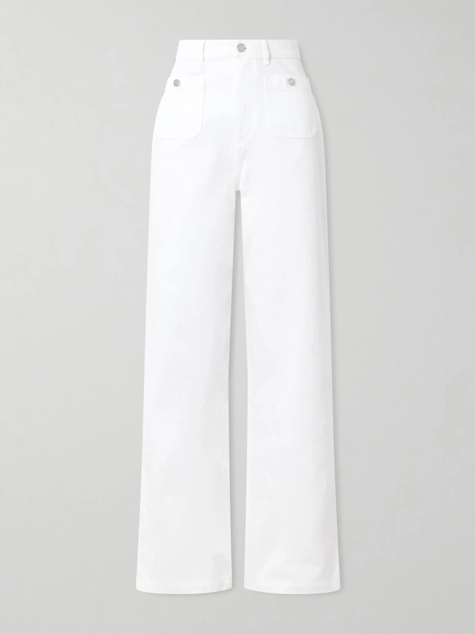 Dylon high-rise straight-leg jeans White - 1
