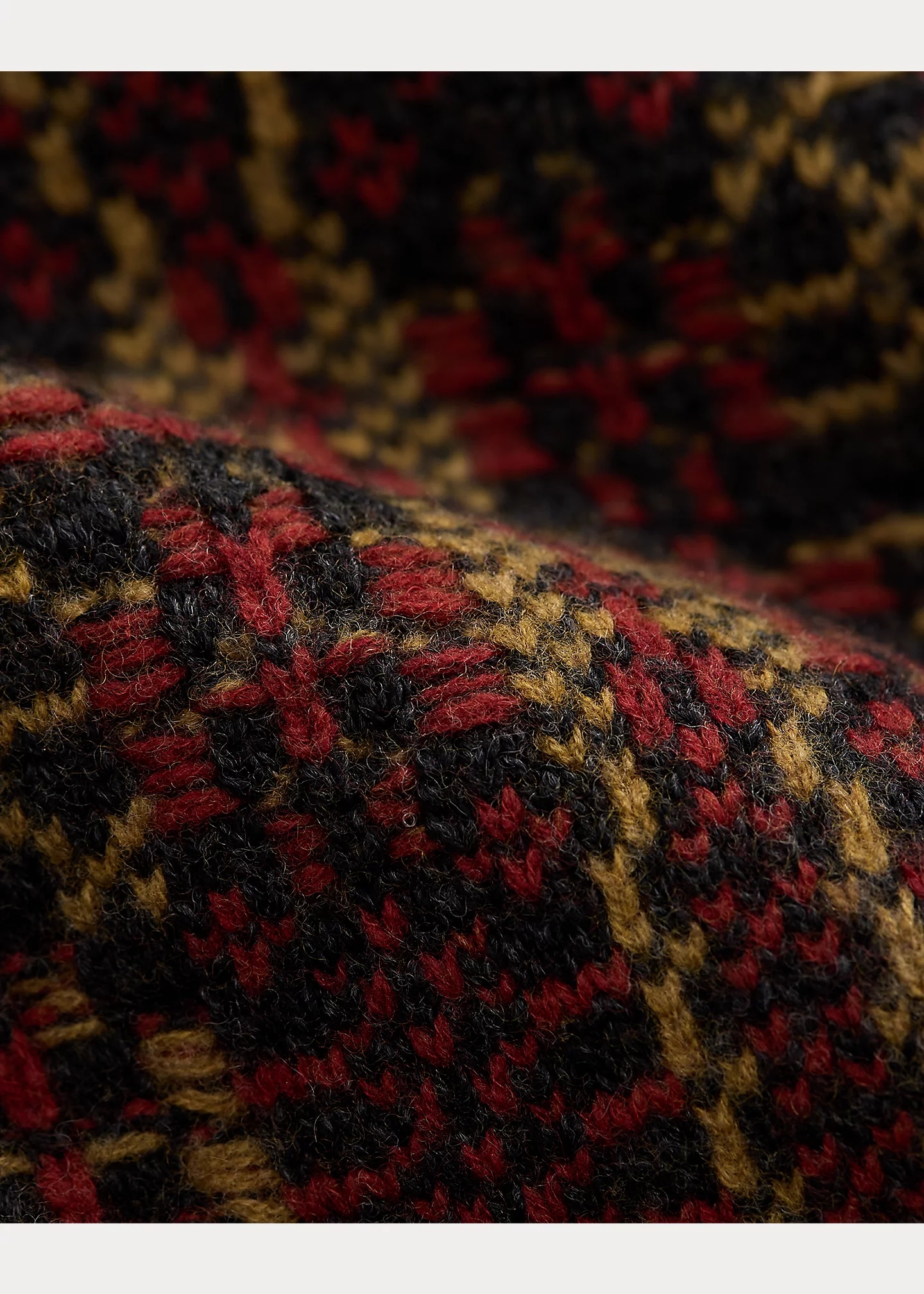 Wool Jacquard Full-Zip Cardigan - 4