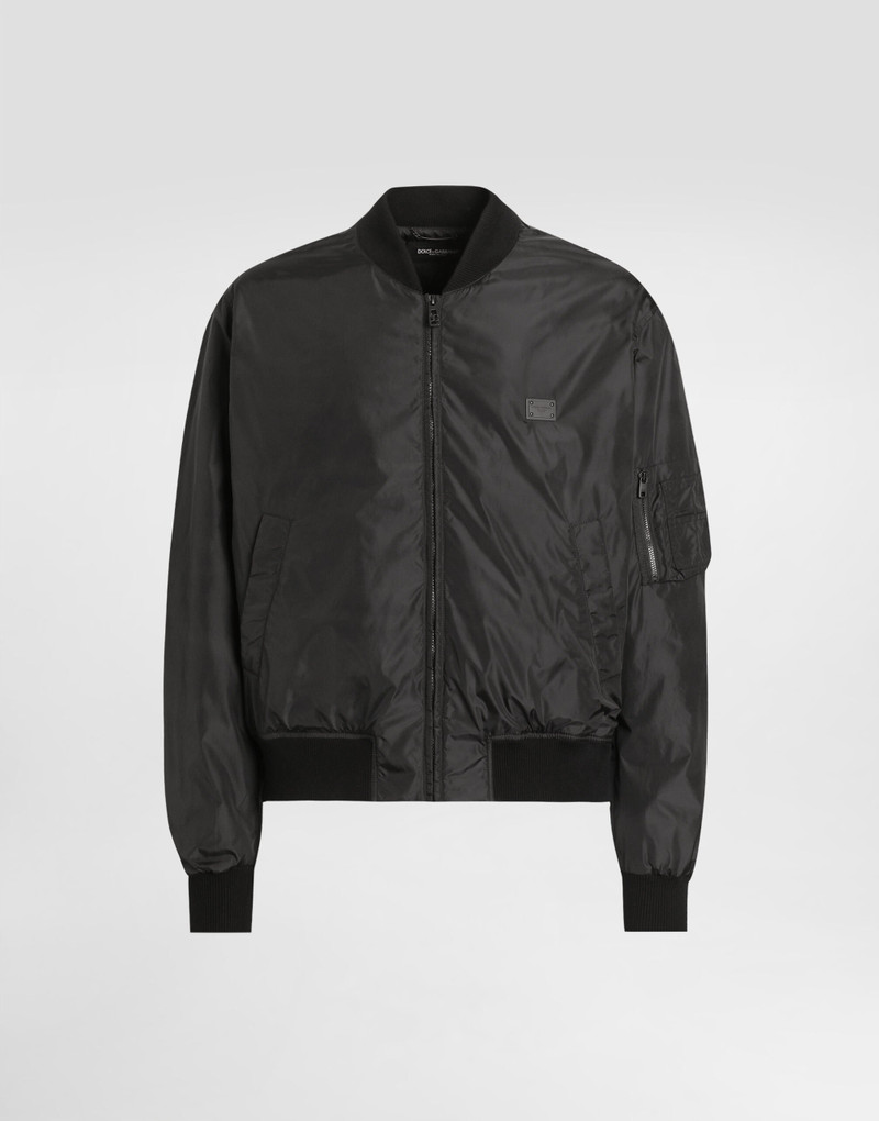 logo-plaque bomber 재킷 1