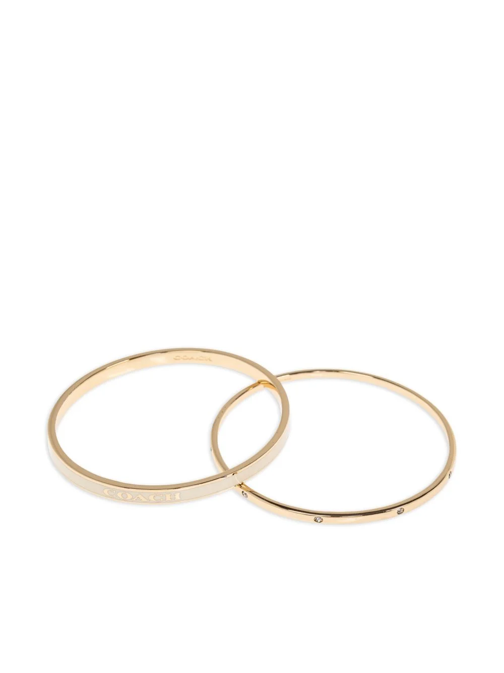 crystal-embellished bracelets (set of two) - 1