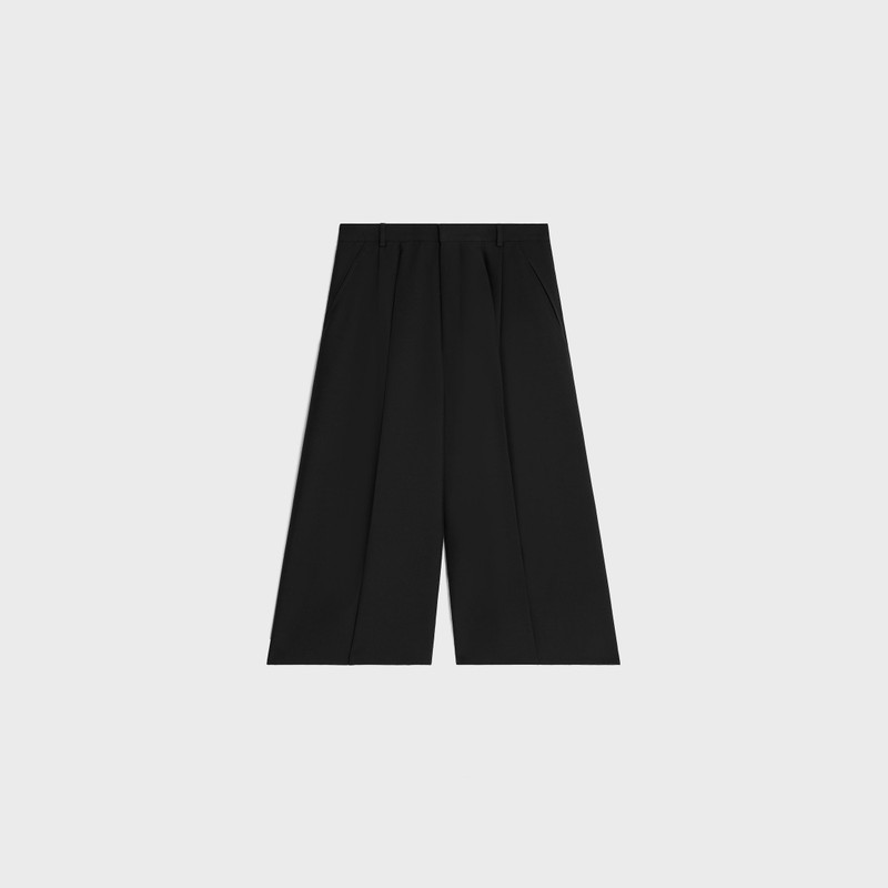 MONTAUK SHORTS IN wool and mohair gabardine 1