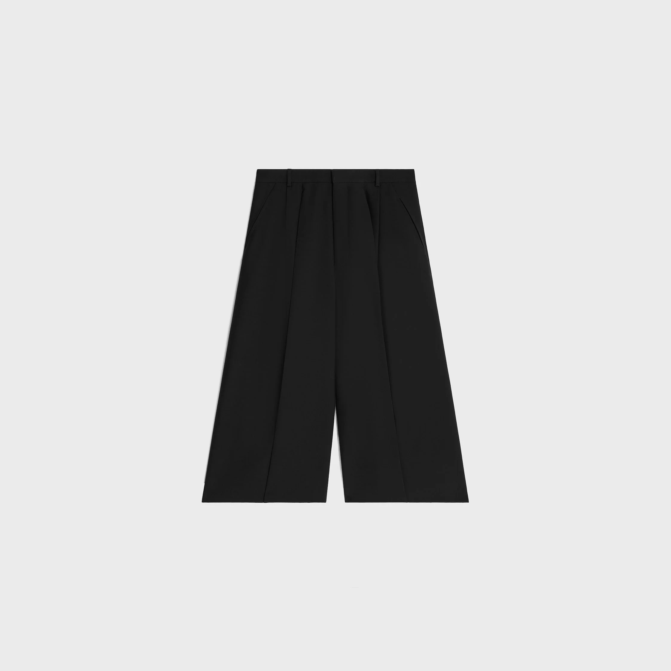 MONTAUK SHORTS IN wool and mohair gabardine - 1