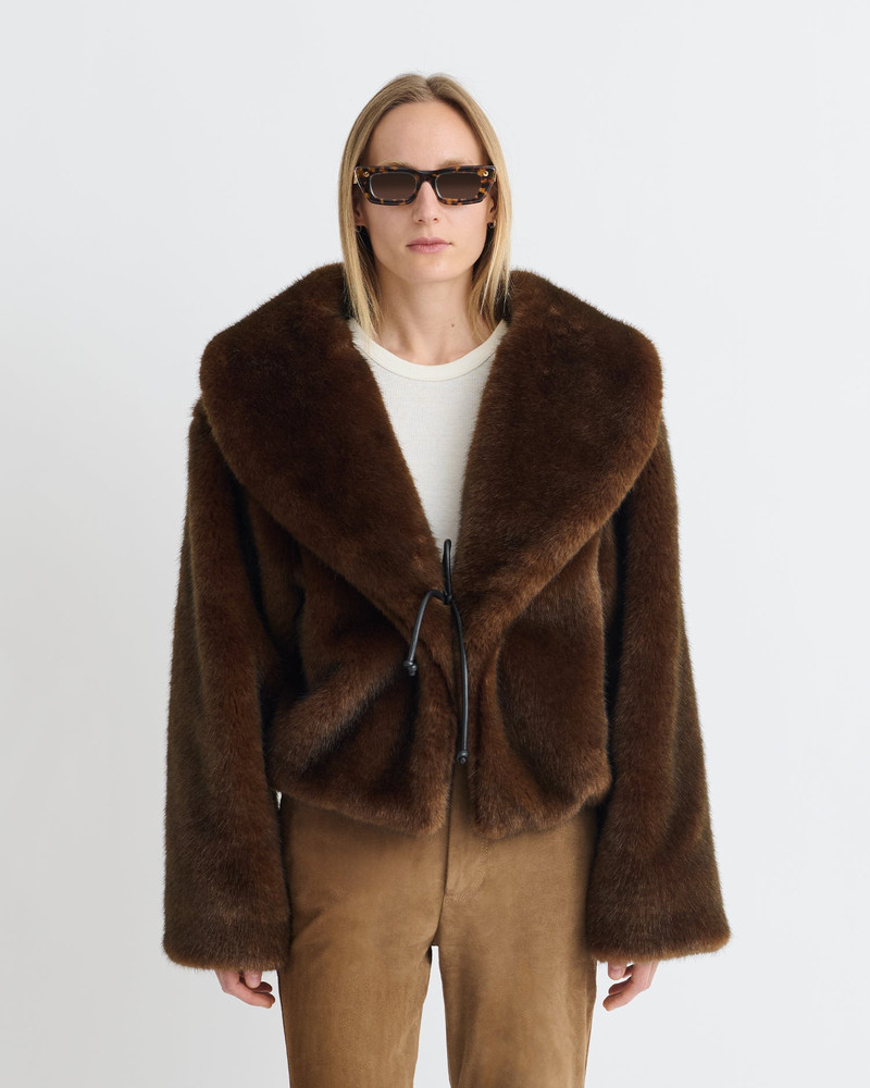 Nanushka Faux Fur Jacket outlook