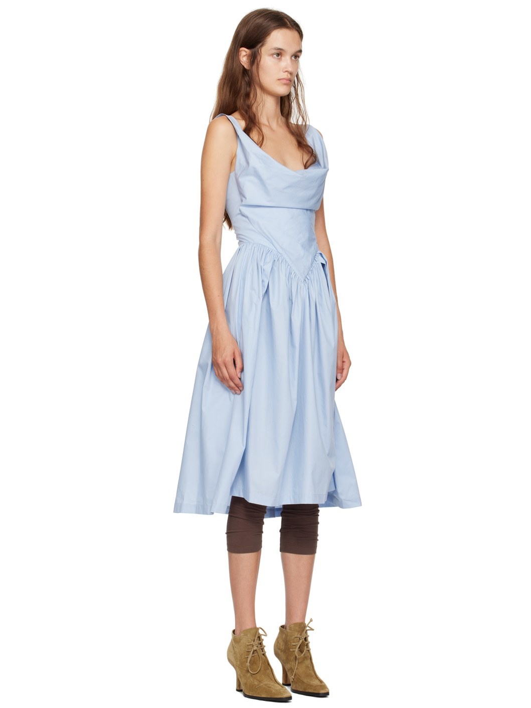 Blue Sunday Midi Dress - 2