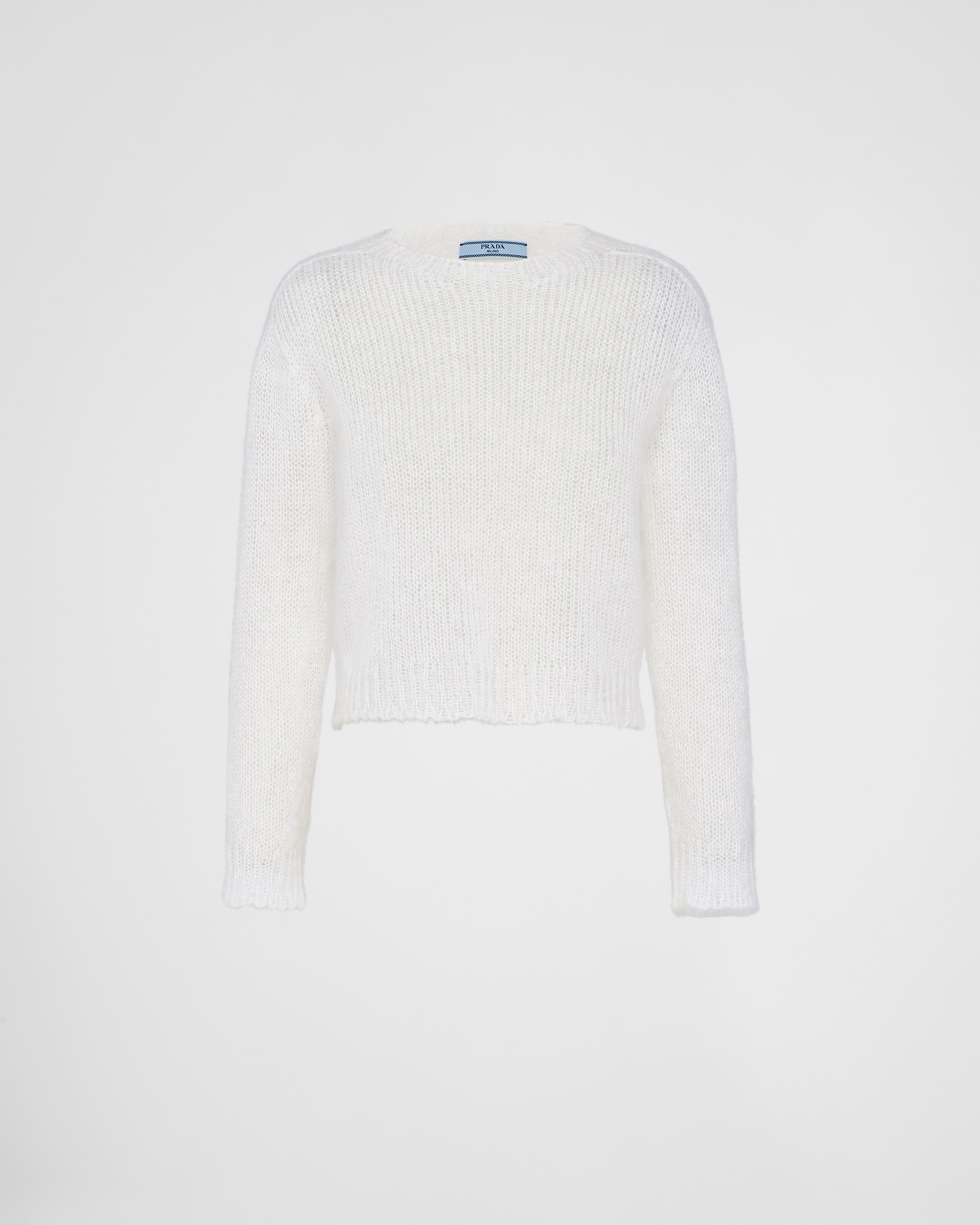 Mohair crew-neck sweater - 1