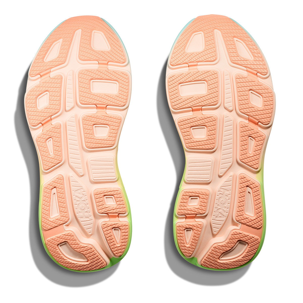 Hoka Bondi 9 Frost - Pale Tangerine - 4