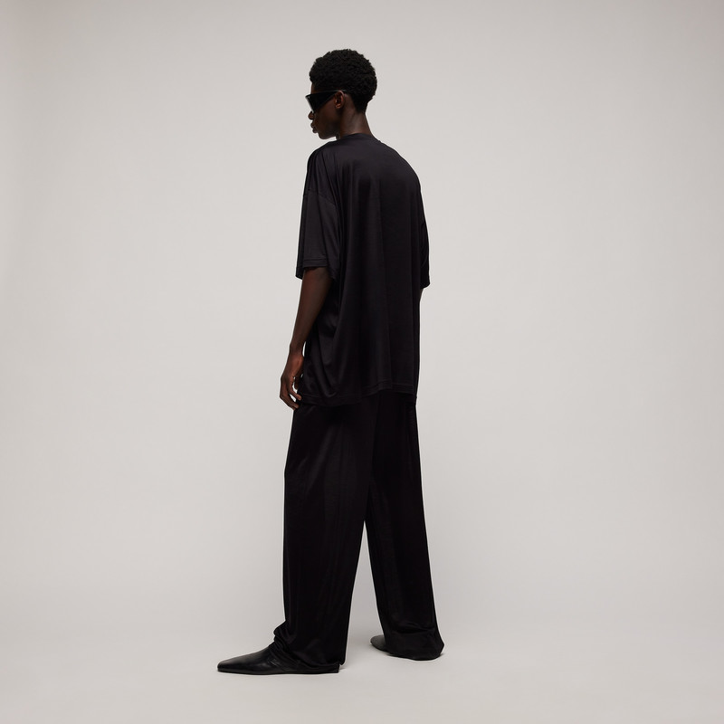 Oversize light silk jersey T-shirt 3