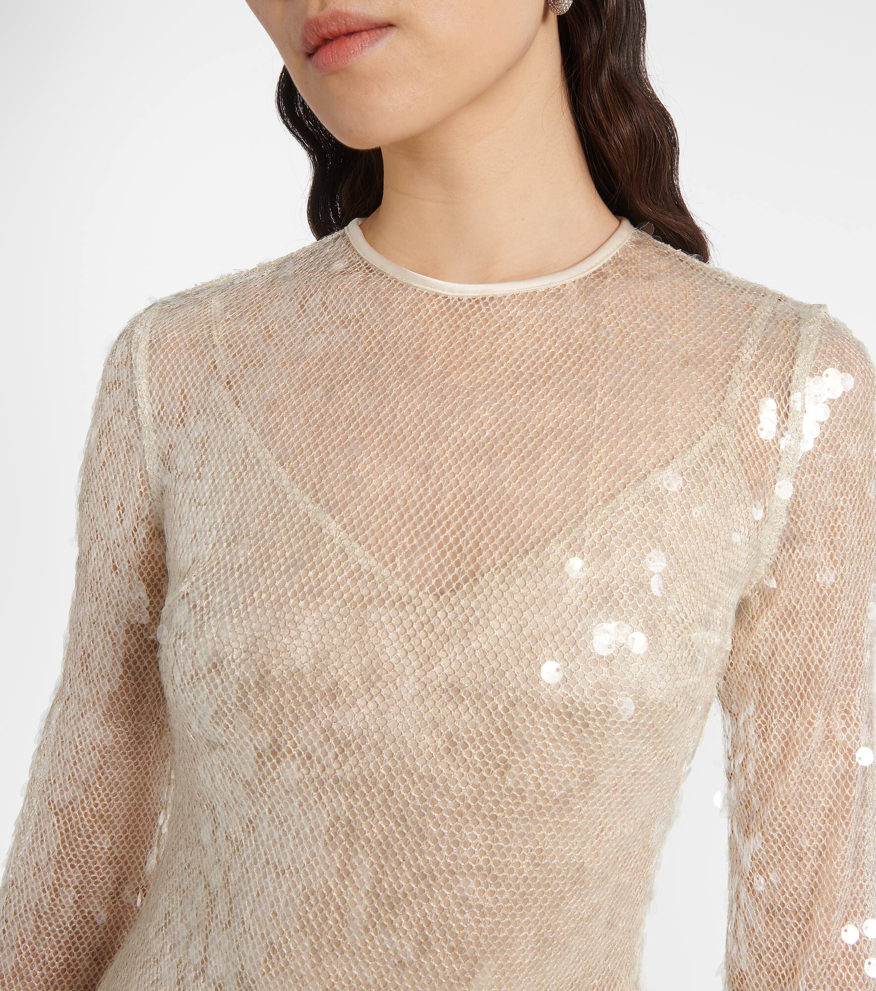 Sequined minidress - 4