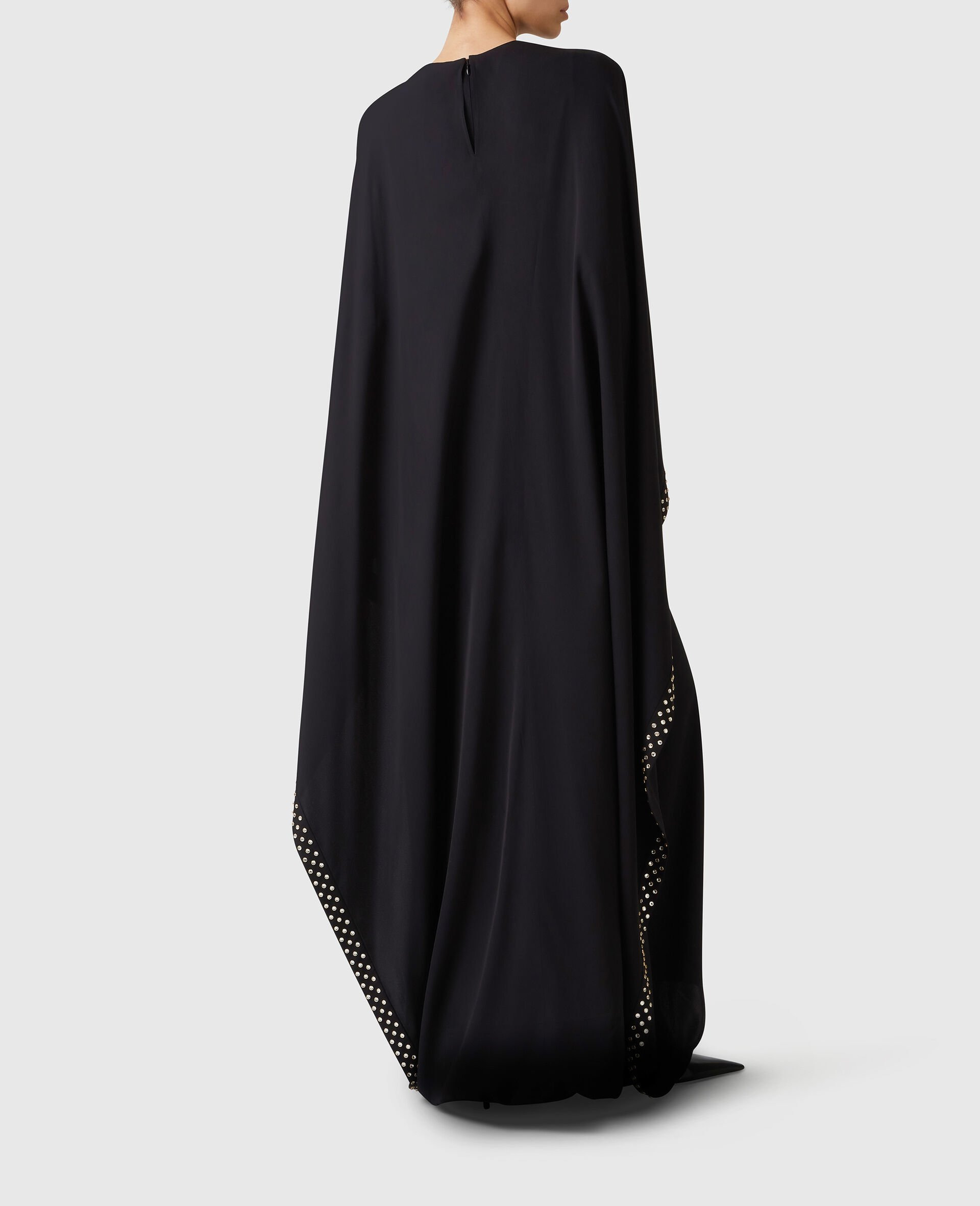 Lead-Free Crystal Cape Gown - 6