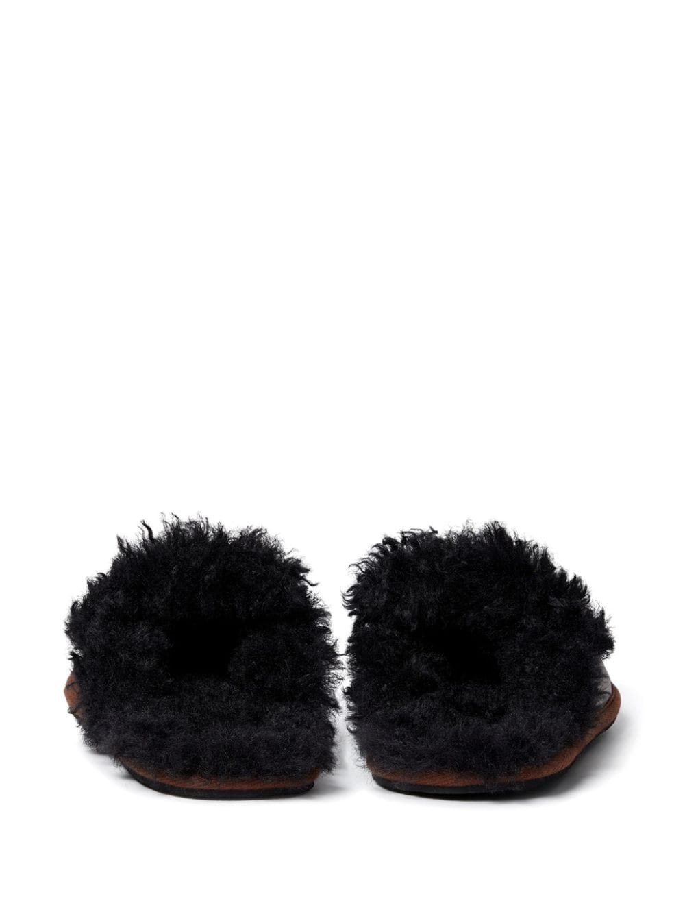 logo-plaque slippers - 3