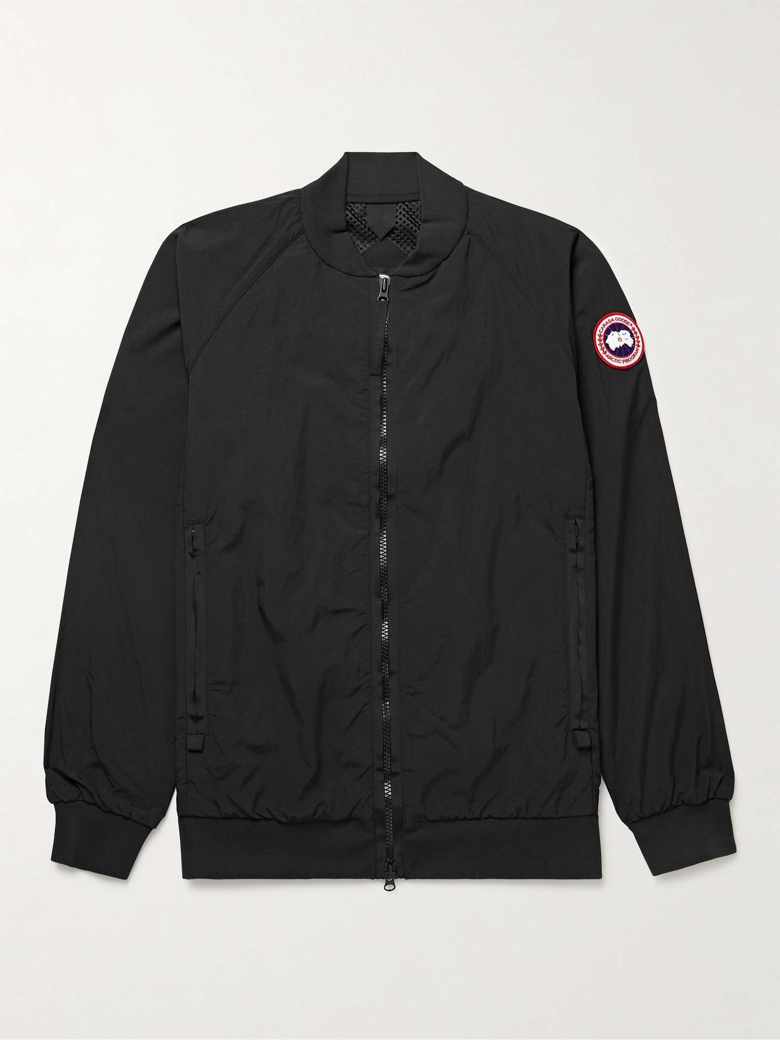 Faber Grosgrain-Trimmed AcclimaLuxe Shell Bomber Jacket - 1