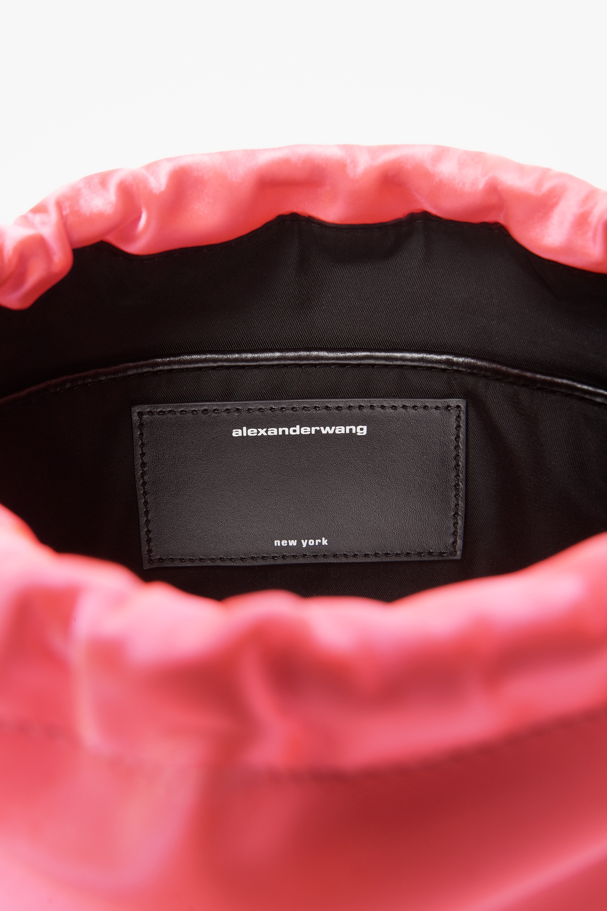RYAN SMALL NYLON AND LEATHER SATCHEL - 2