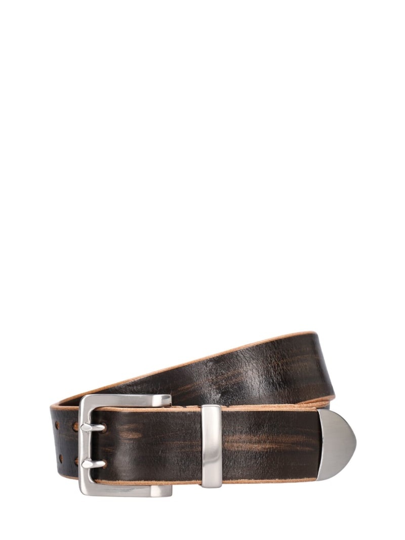 4cm Leather belt - 1