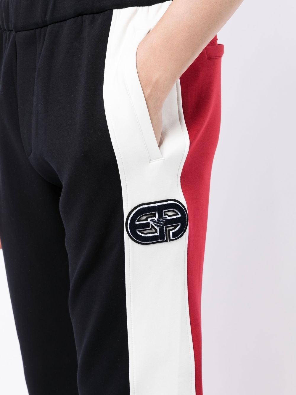 colour-block panelled track pants - 5