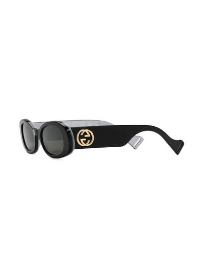 GUCCI oval frame sunglasses outlook