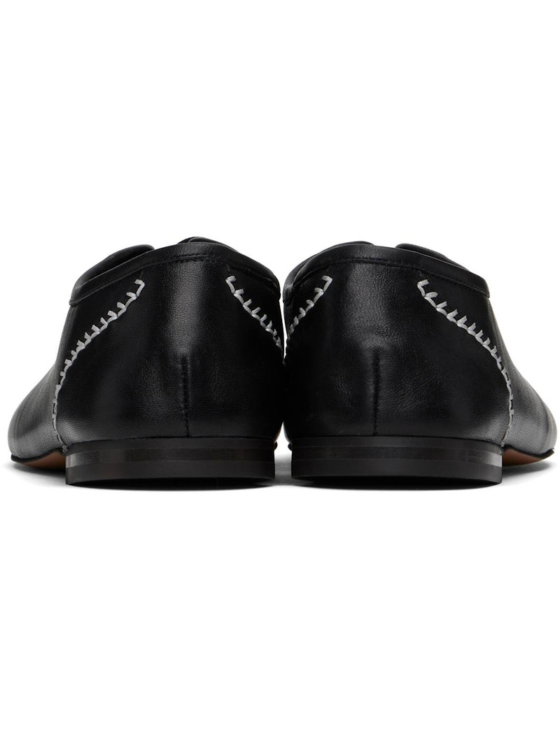 Black Lace-Up Oxfords 2