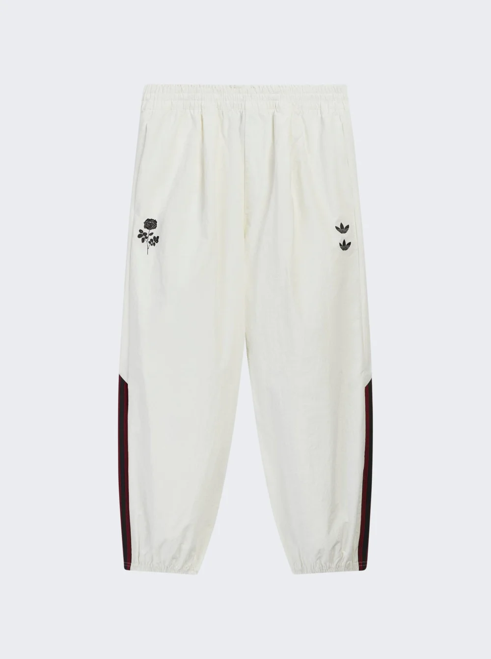 X Willy Chavarria Woven Track Pant Off White - 1