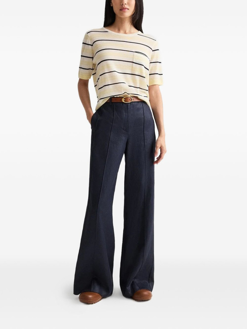 TWP striped chest-pocket T-shirt outlook