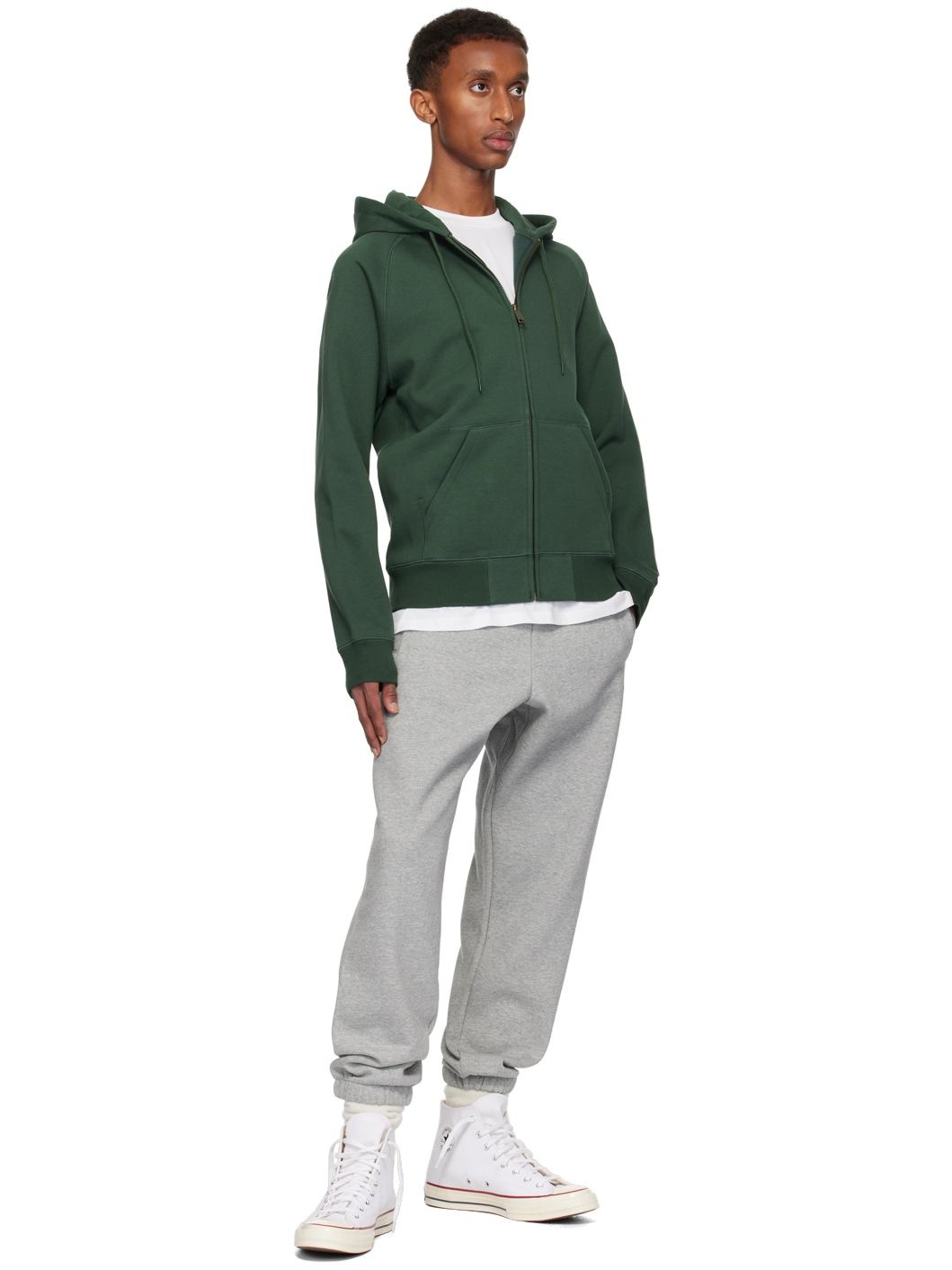 Green Chase Hoodie - 4