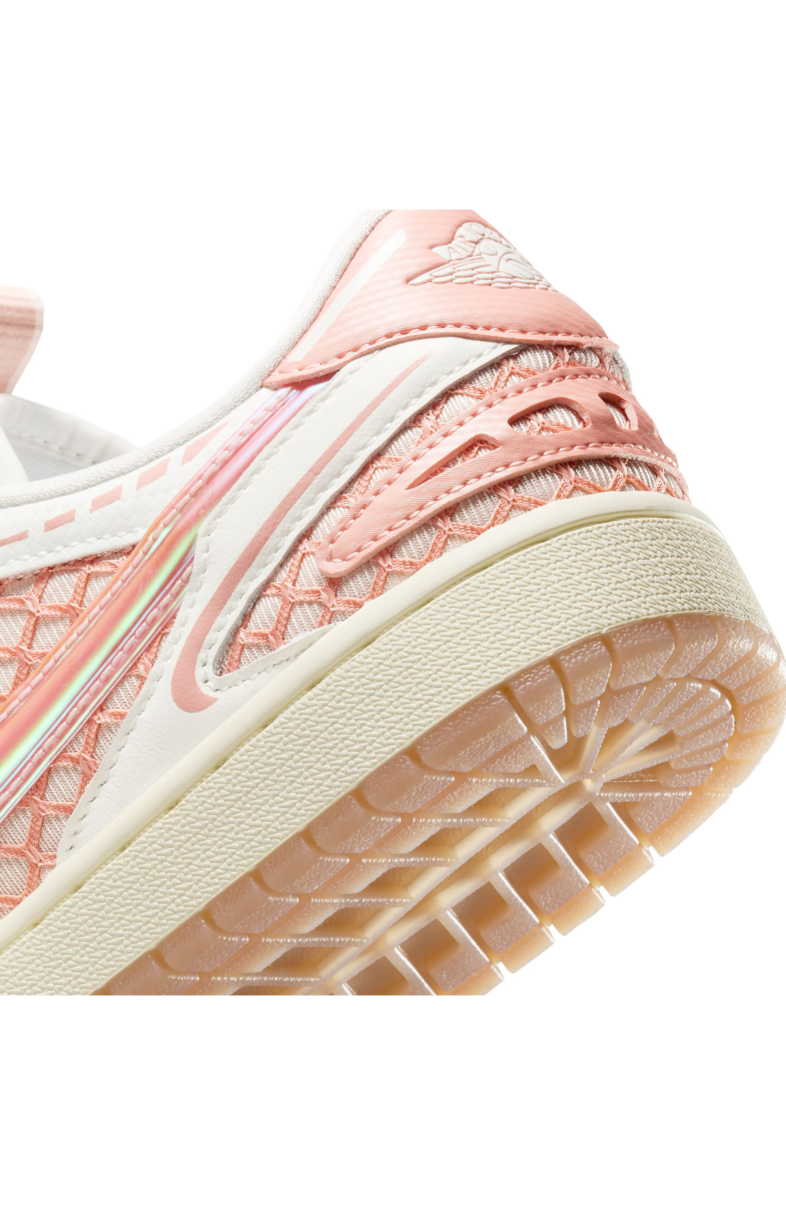 Air Jordan 1 Low Method of Make Sneaker in Sail/Coral/Light Madder Root at Nordstrom - 9