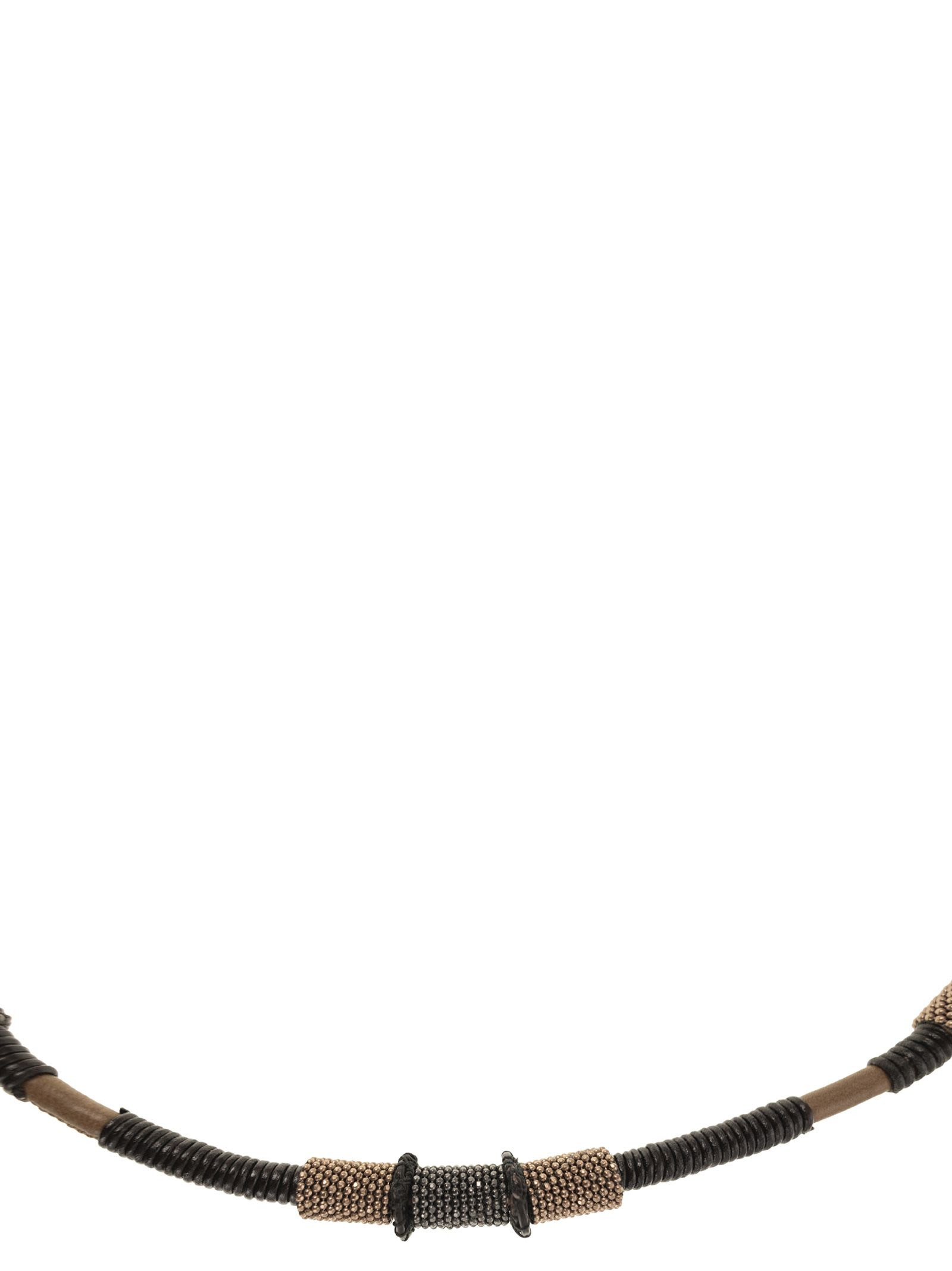 Brunello Cucinelli Women Necklace In Jewellery And Leather - 2