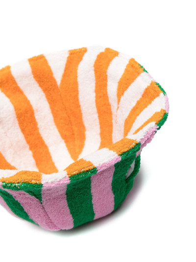 SUNNEI striped reversible terry-cloth sun hat outlook