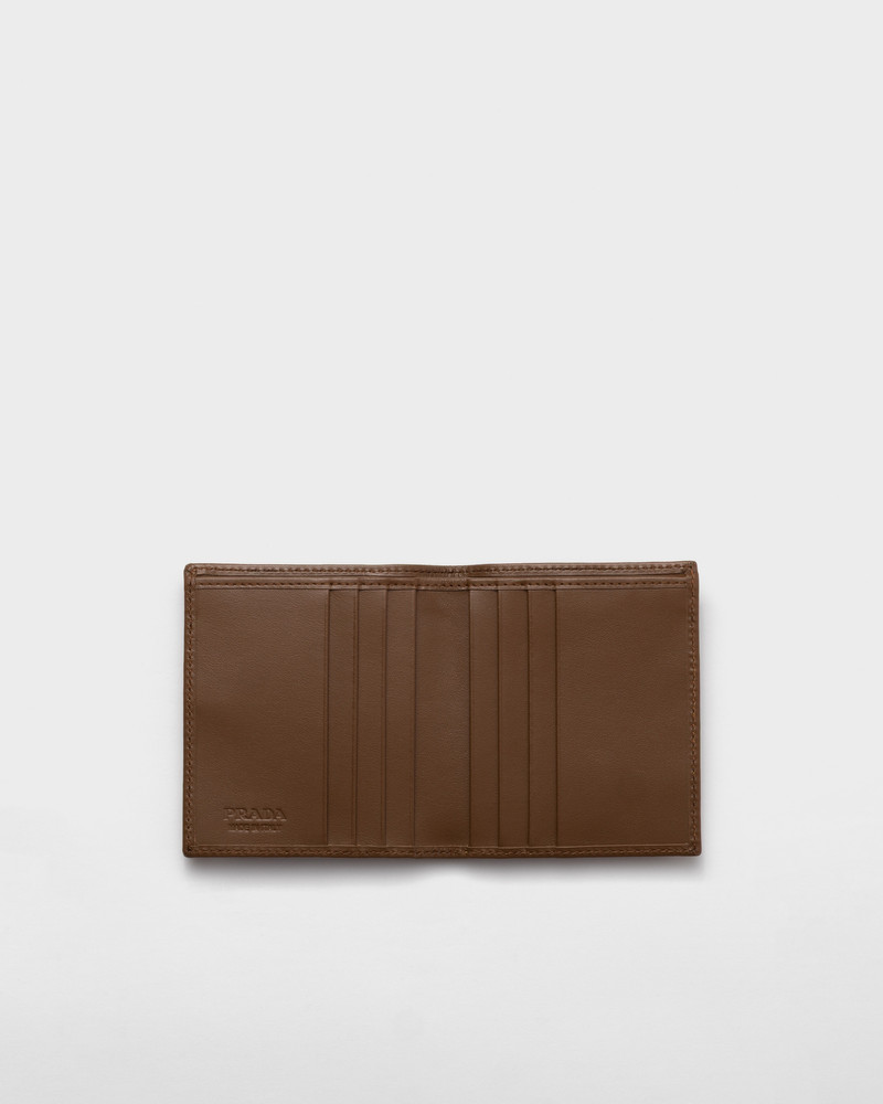 Prada Re-Nylon and leather wallet outlook
