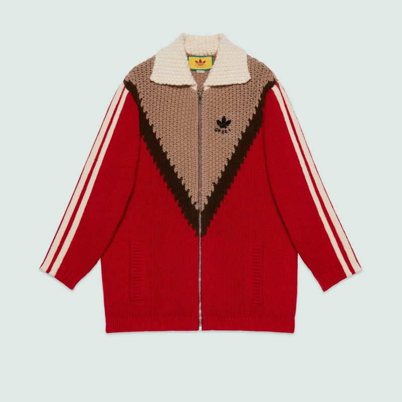 adidas x Gucci wool cardigan 1