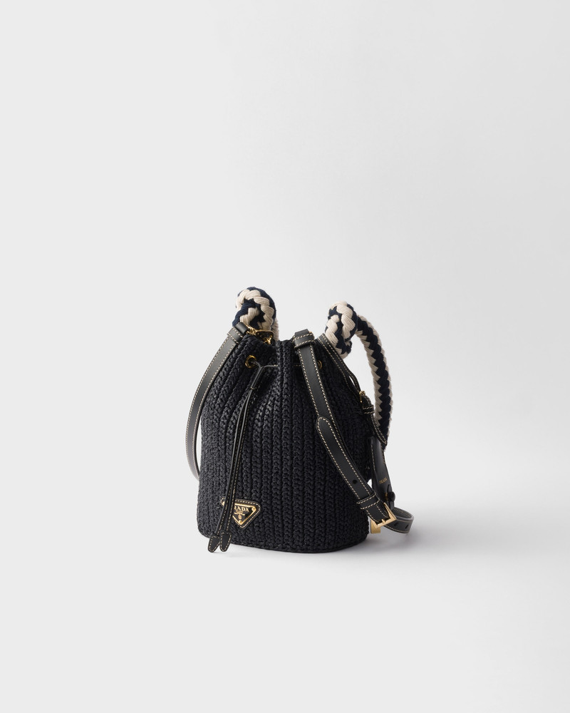 Crochet mini bucket bag 3