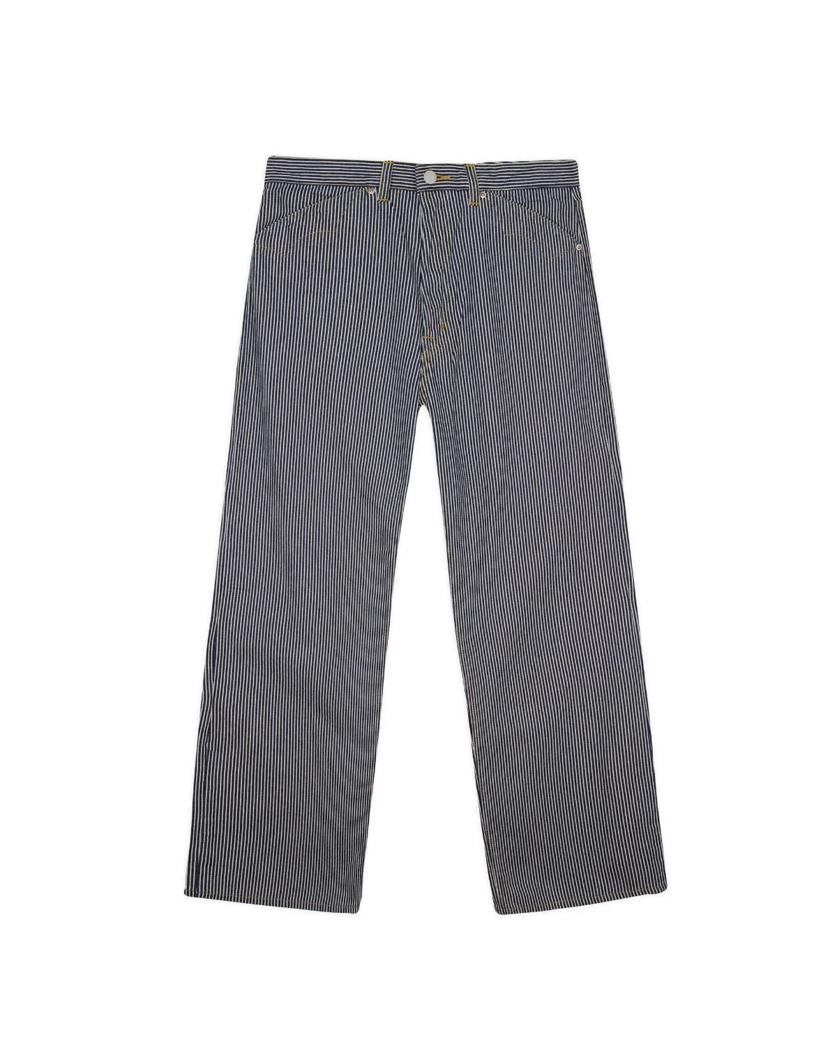 Type 00 Hickory Stripe Denim Pant - Navy - 1