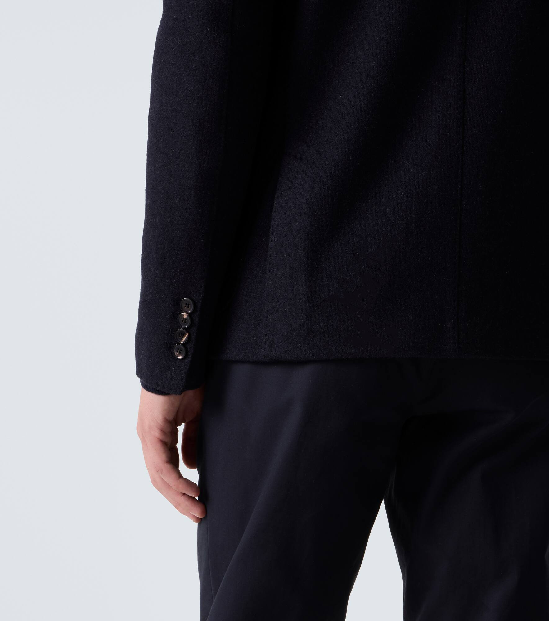 Novalis cashmere-blend blazer - 7
