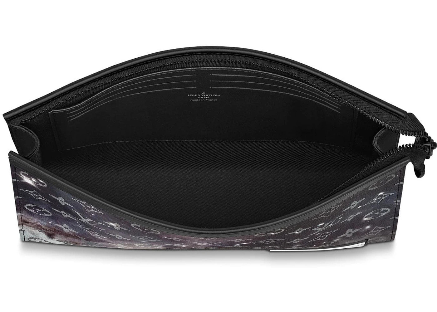 Louis Vuitton Voyage Pochette Monogram Galaxy MM Black Multicolor - 3