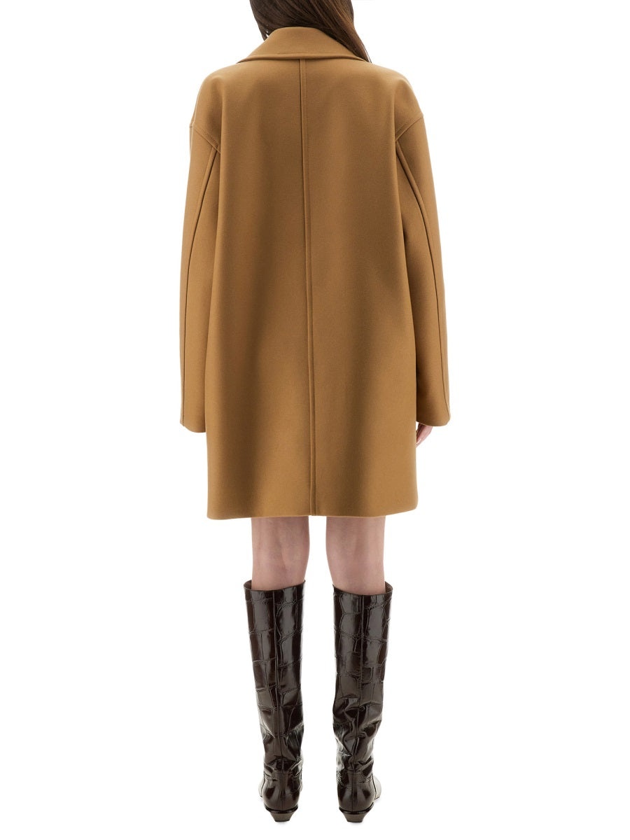 Moschino Women Double-Breasted Coat - 2