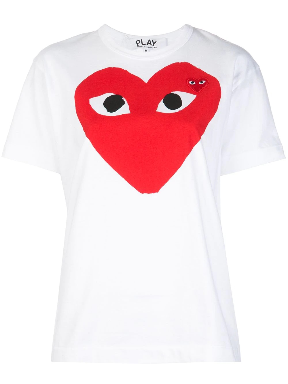 heart logo jersey T-shirt - 1