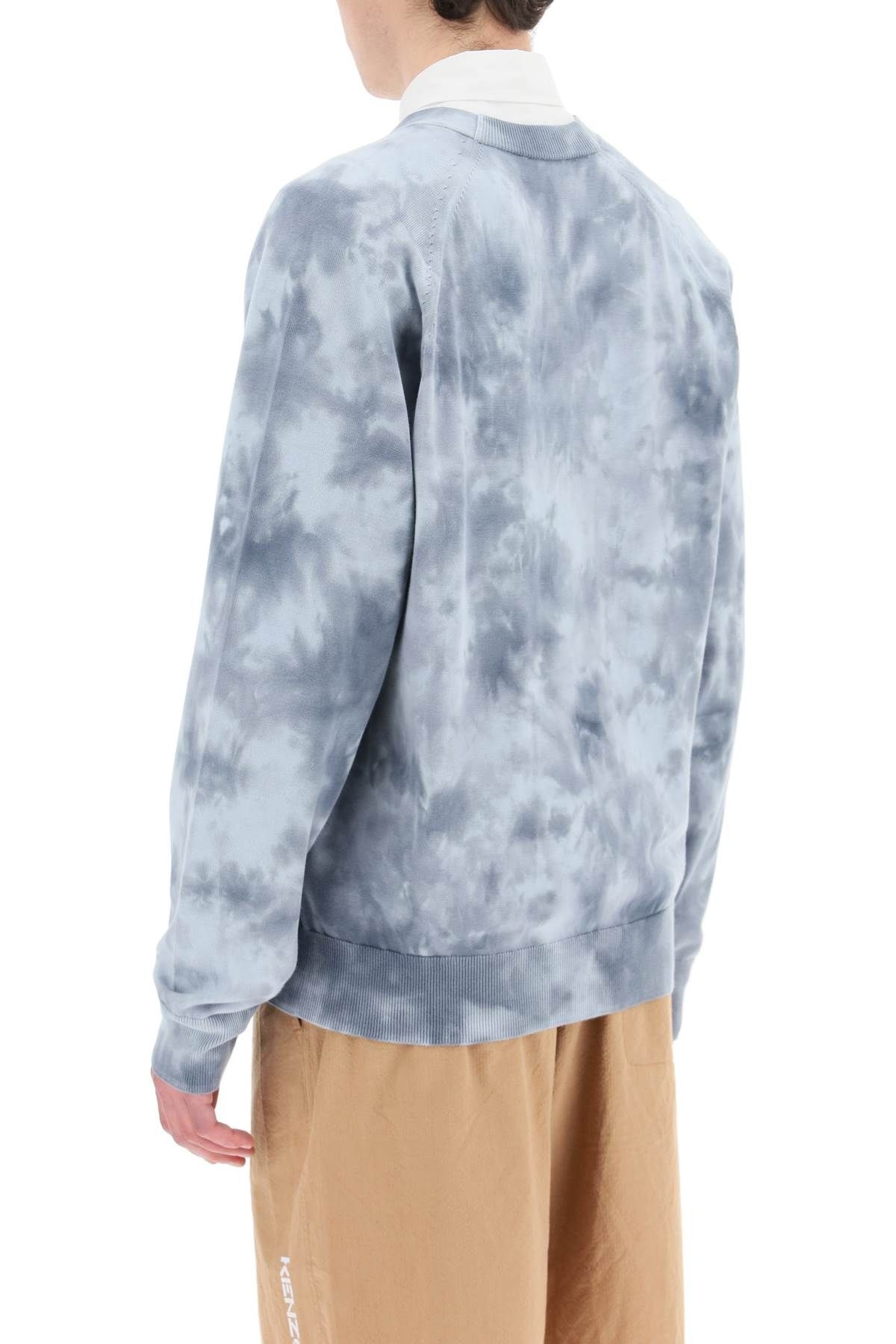 TIE-DYE COTTON CARDIGAN - 4