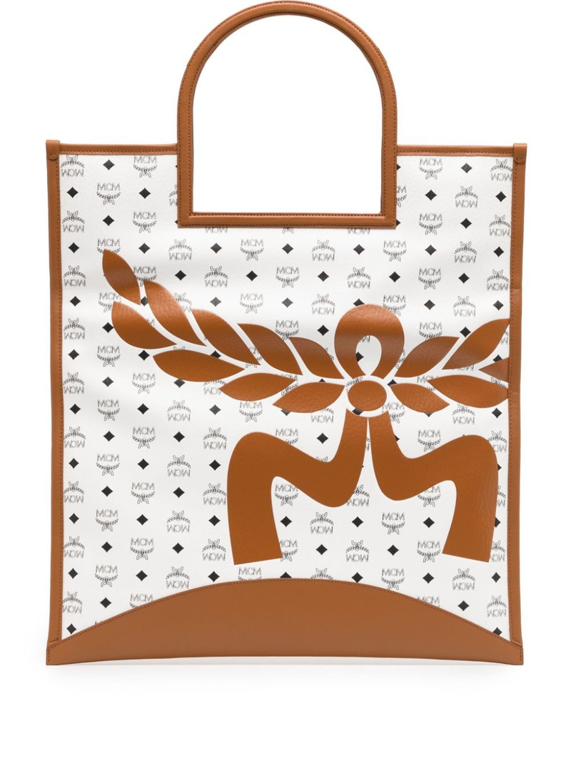 extra-large Aren Lauren Visetos canvas tote bag 1